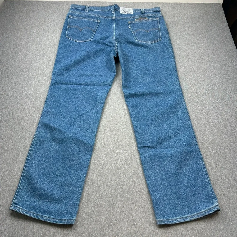 Levi's Silver Medal Relaxed Fit Stretch Jeans Mens 40x30 80s Medium Wash USA NEW